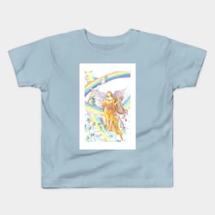 Angel of the Rainbows Kids T-Shirt